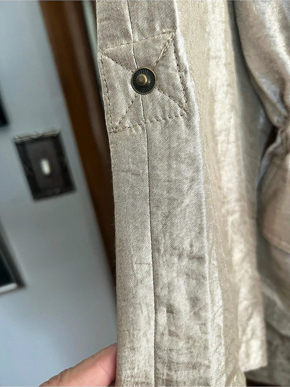 Ruby Rd. Silver Utility Jacket - Picture 6 of 7